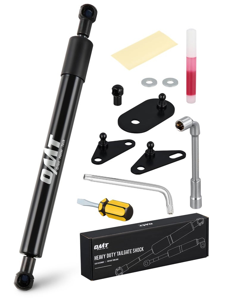 Orion Motor Tech Compatible with 15-25 F150 Tailgate Assist, Truck Tailgate Shock Compatible with 2015 2016 2017 2018 2019 2020 2021 2022 2023 2024 2025 Ford F-150 XL XLT Platinum Raptor King Ranch - Image 1